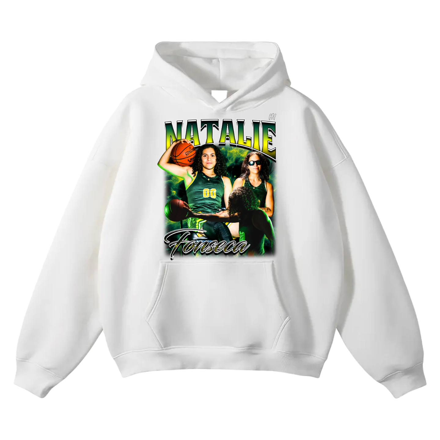 Natalie Fonseca Oversize Fleeced Hoodie