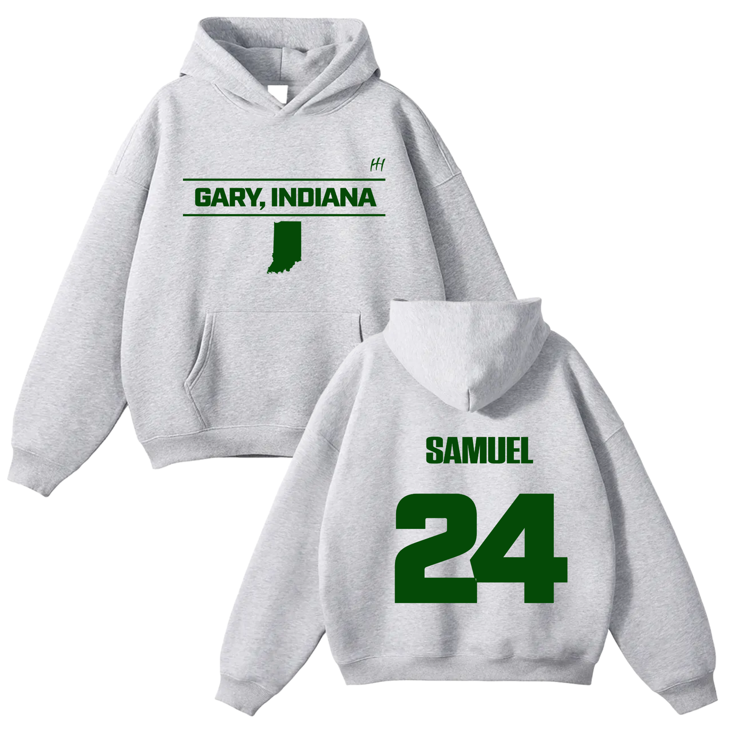 Samuel Jerome Strong Jr Oversize Fleeced Hoodie