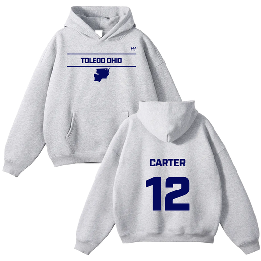 Carter Born Oversize Fleeced Hoodie