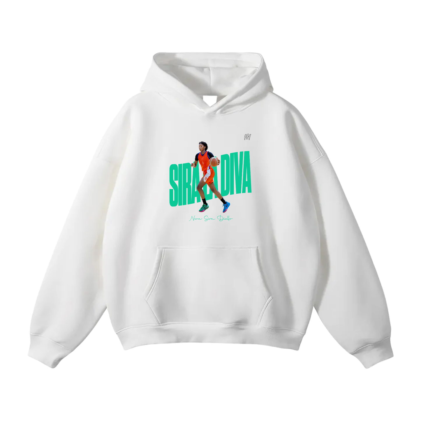 Néné Sira Diallo Oversize Fleeced Hoodie