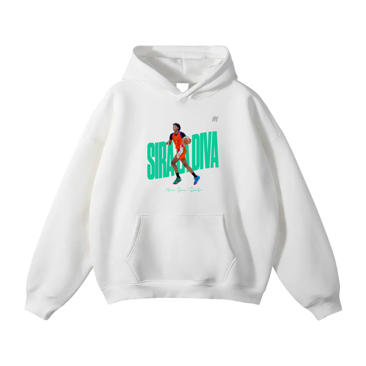 Néné Sira Diallo Oversize Fleeced Hoodie