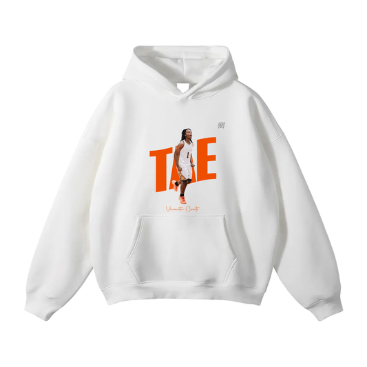 Vincente Courts Oversize Fleeced Hoodie