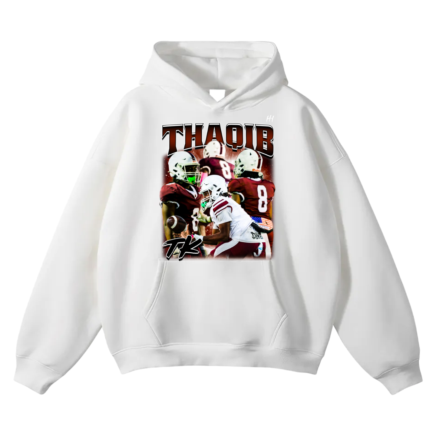 Thaqib Oversize Fleeced Hoodie