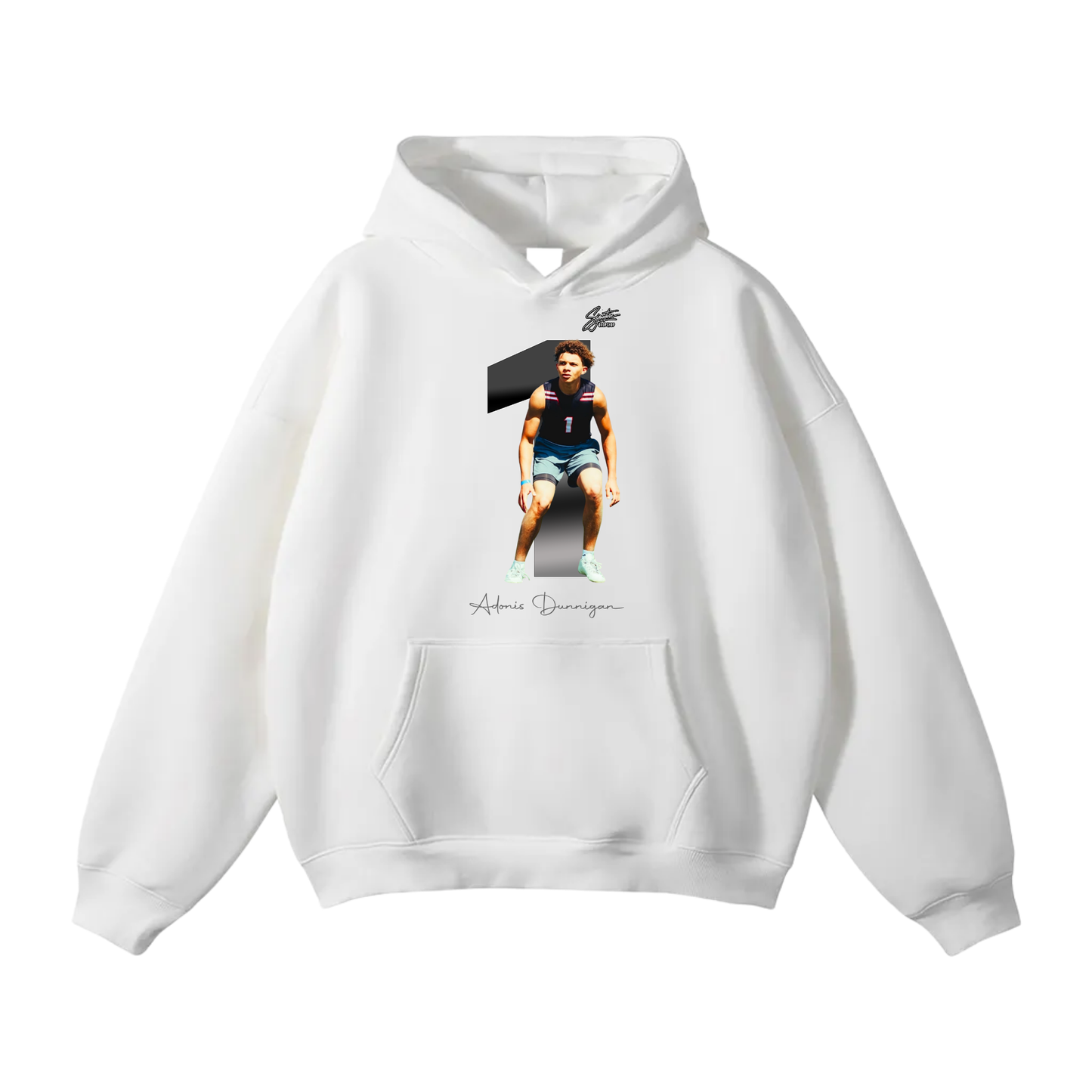 Adonis Dunnigan Oversize Fleeced Hoodie