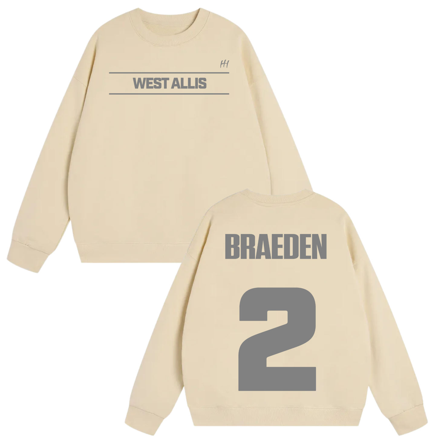 Braeden Schick Heavyweight Crewneck Sweatshirt