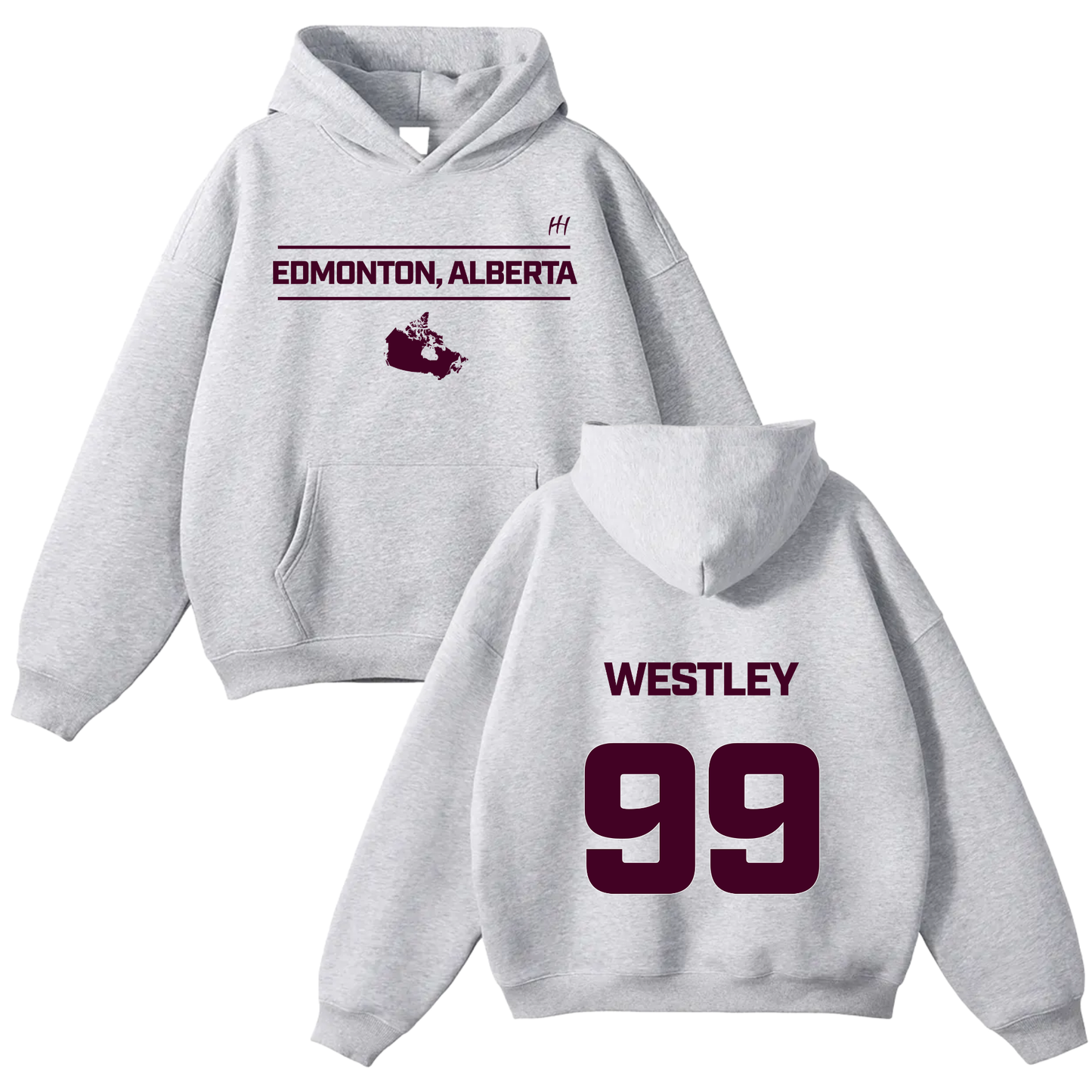 Westley Johnsen-MacDuff Oversize Fleeced Hoodie