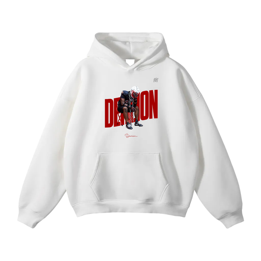 Dereion Oversize Fleeced Hoodie