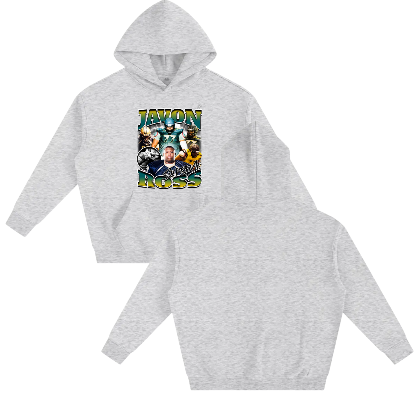 Javon Ross Oversize Fleeced Hoodie