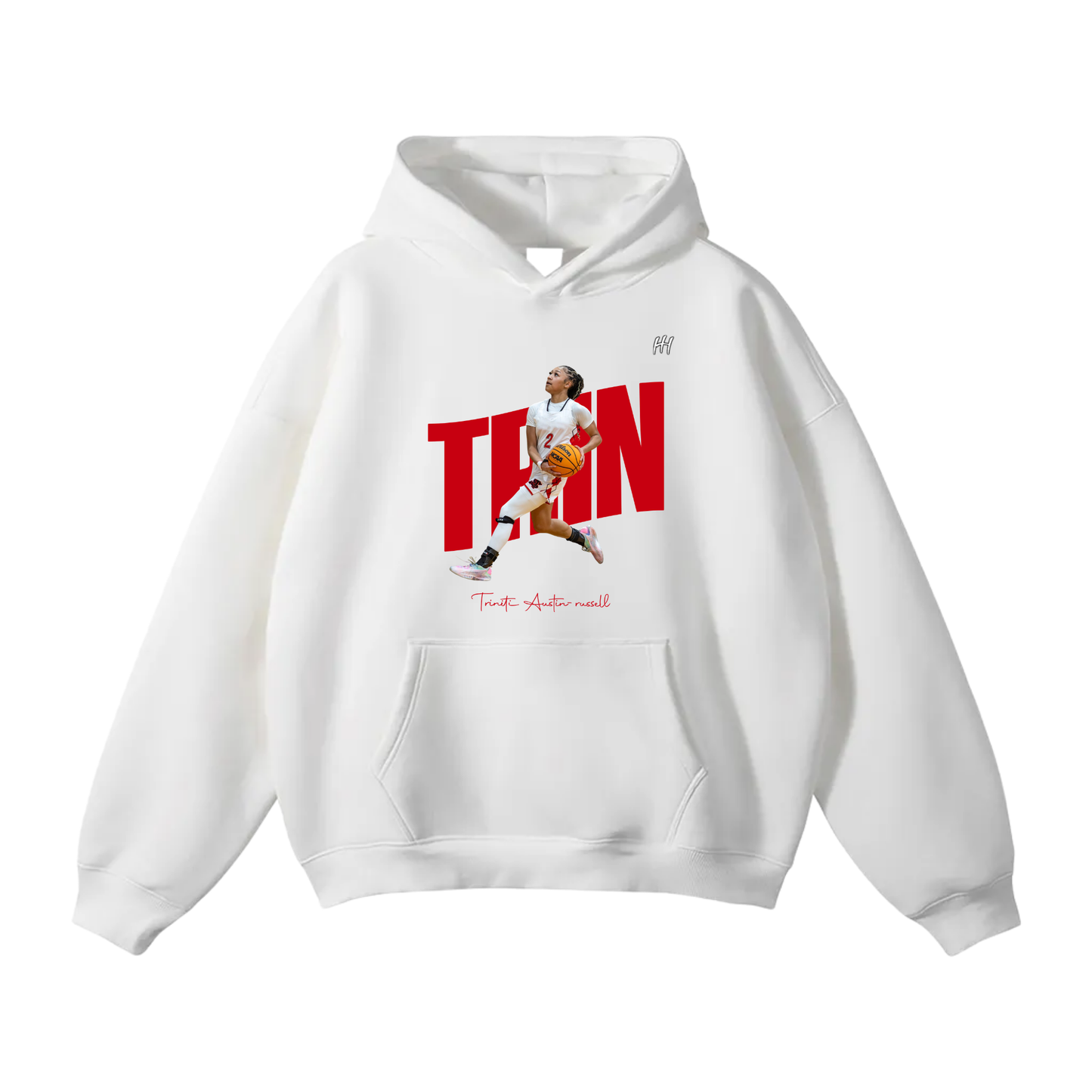 Triniti Austin-Russell Oversize Fleeced Hoodie