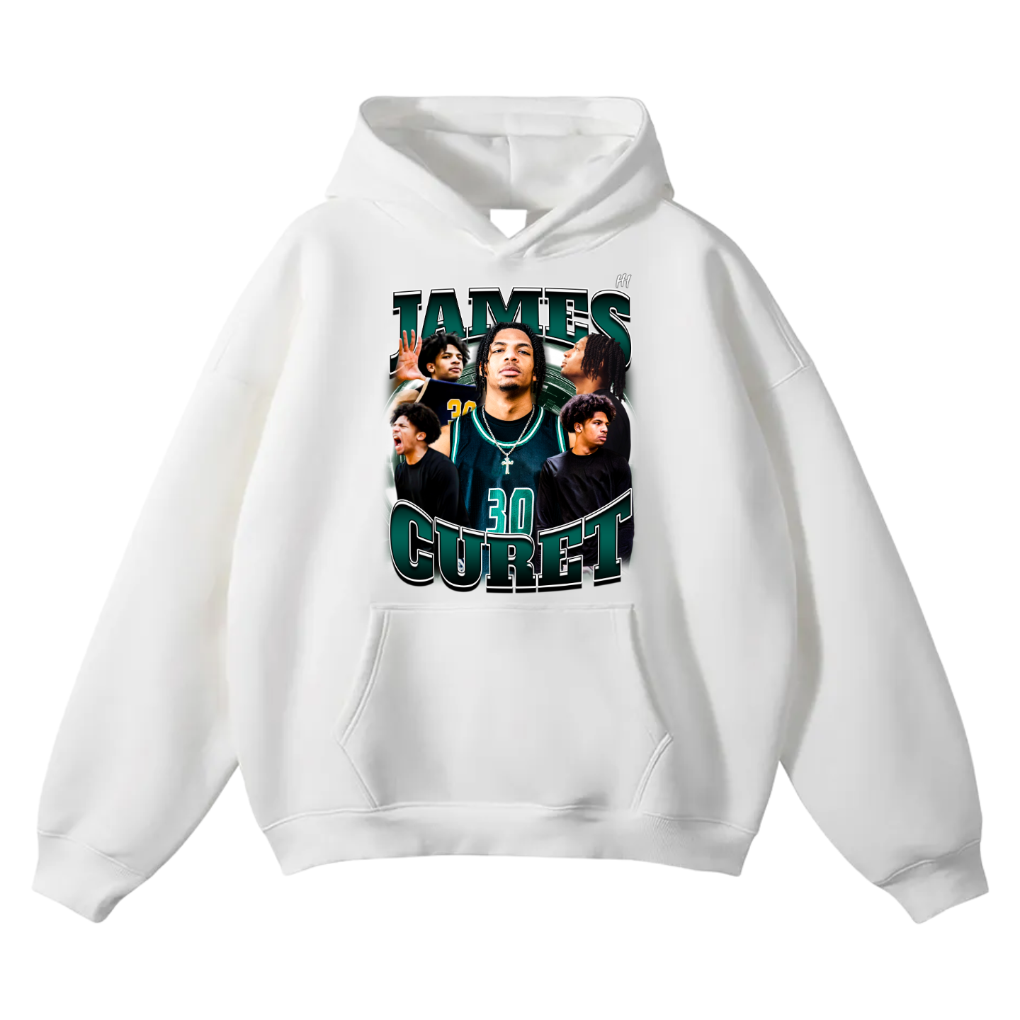 James Curet Oversize Fleeced Hoodie