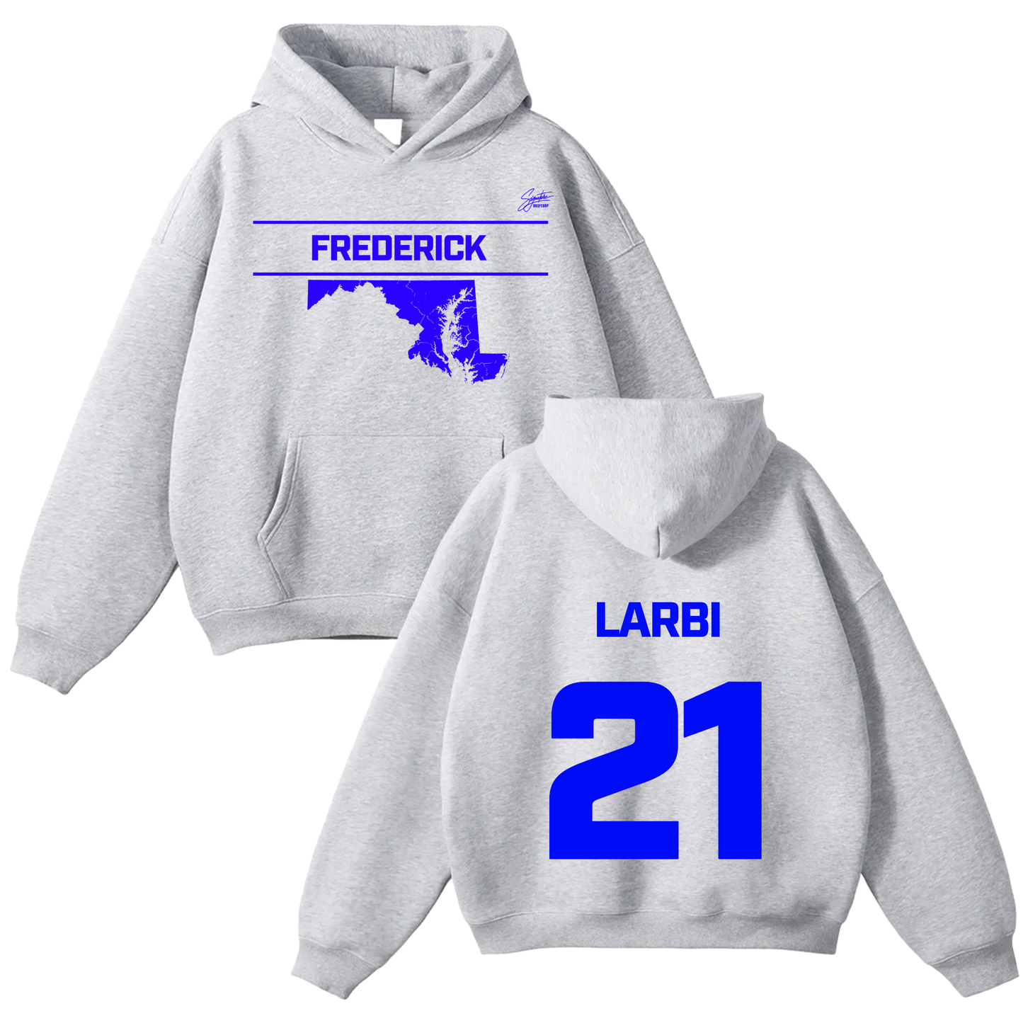 Sam Larbi Oversize Fleeced Hoodie
