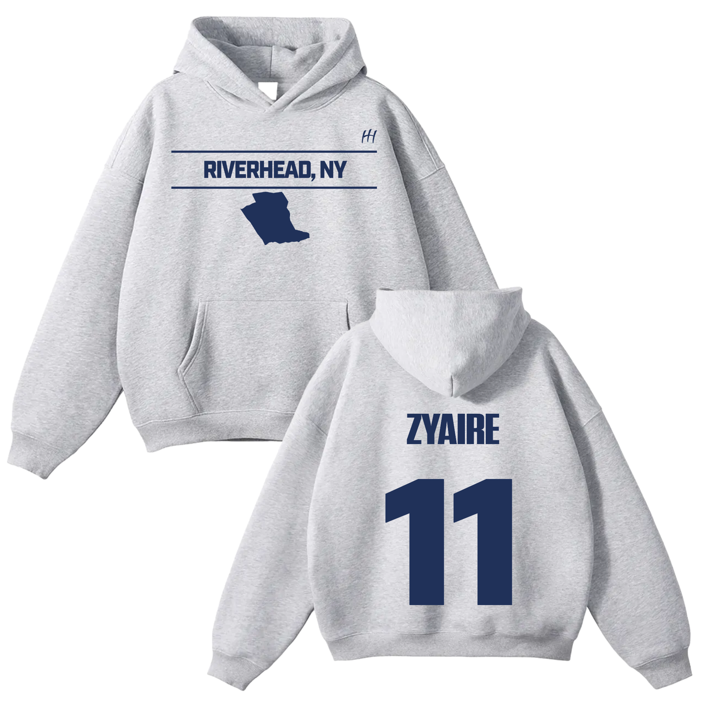 Zyaire Hartfield Oversize Fleeced Hoodie