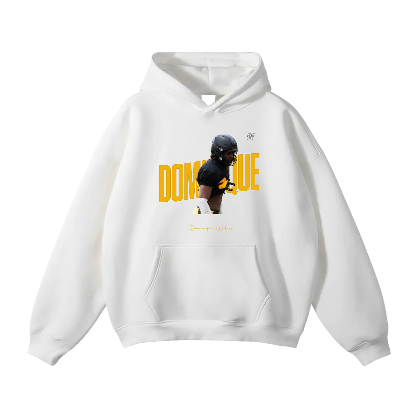 Dominique Walker Oversize Fleeced Hoodie