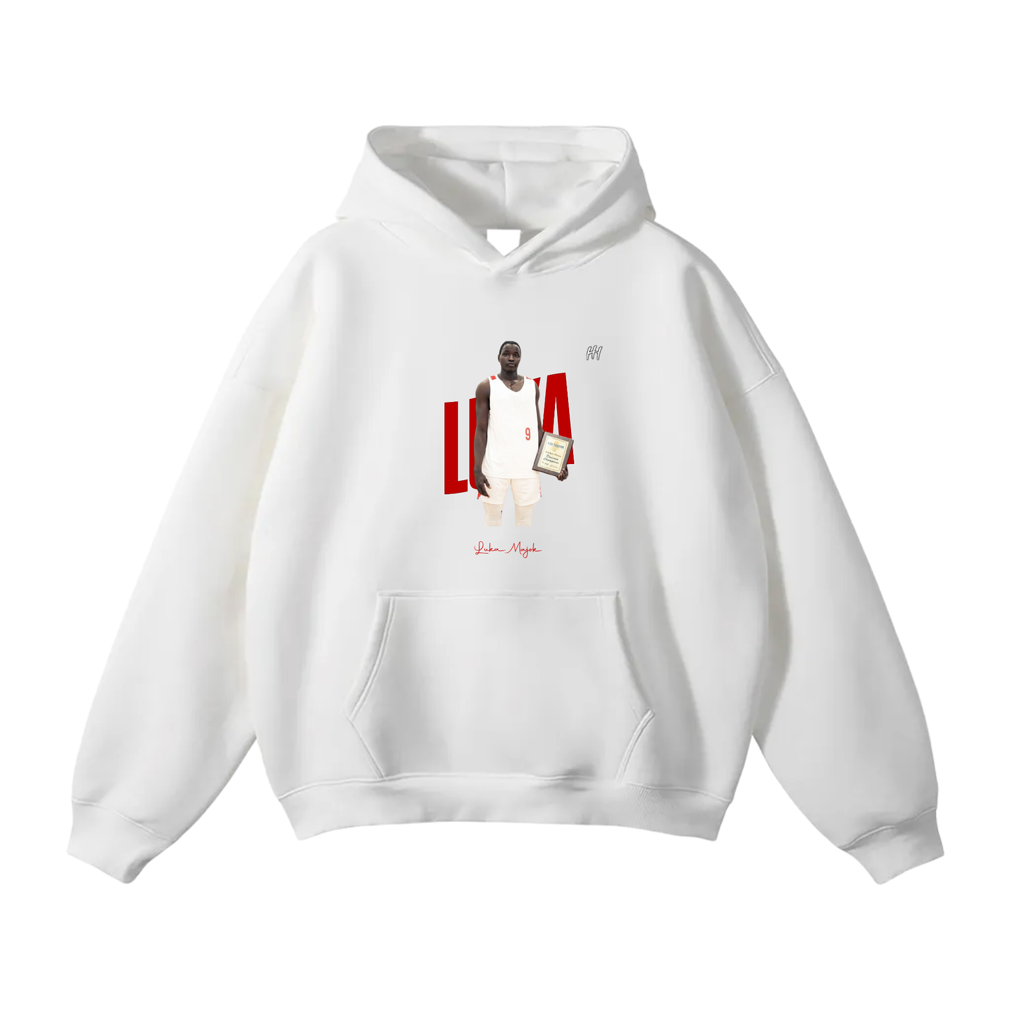 Luka Majok Oversize Fleeced Hoodie