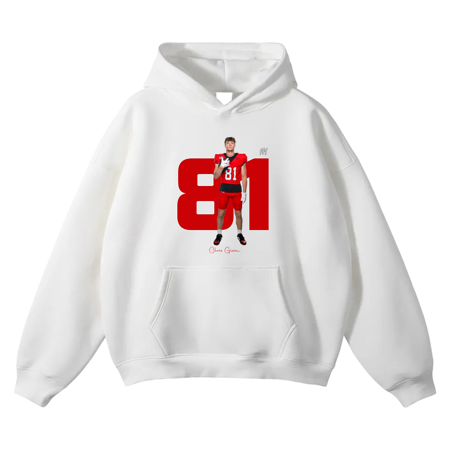 Chris Gioia Oversize Fleeced Hoodie