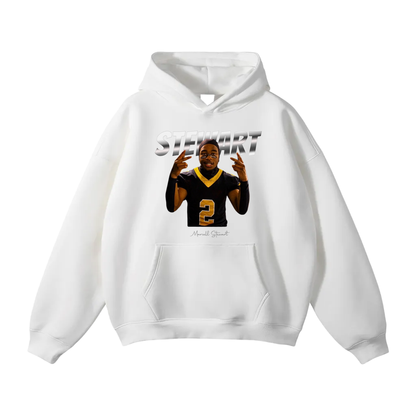 Marcell Stewart Oversize Fleeced Hoodie