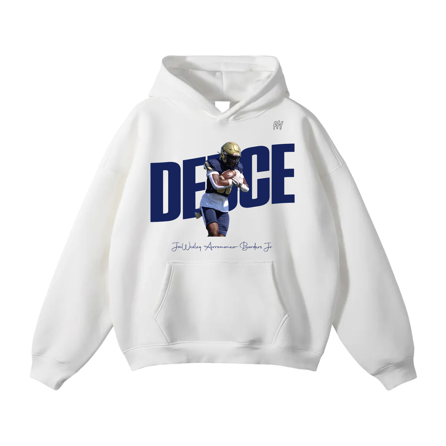 JaWesley Arromoneo Borders Jr Oversize Fleeced Hoodie
