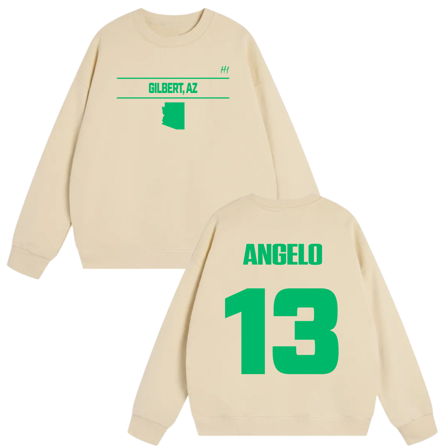 Angelo Rana Heavyweight Crewneck Sweatshirt