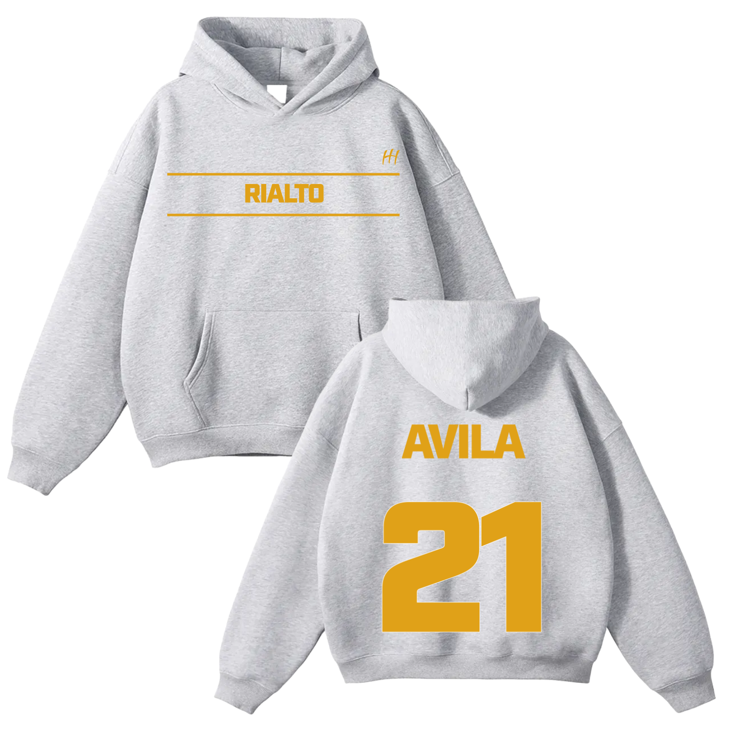 Bryant Avila Oversize Fleeced Hoodie