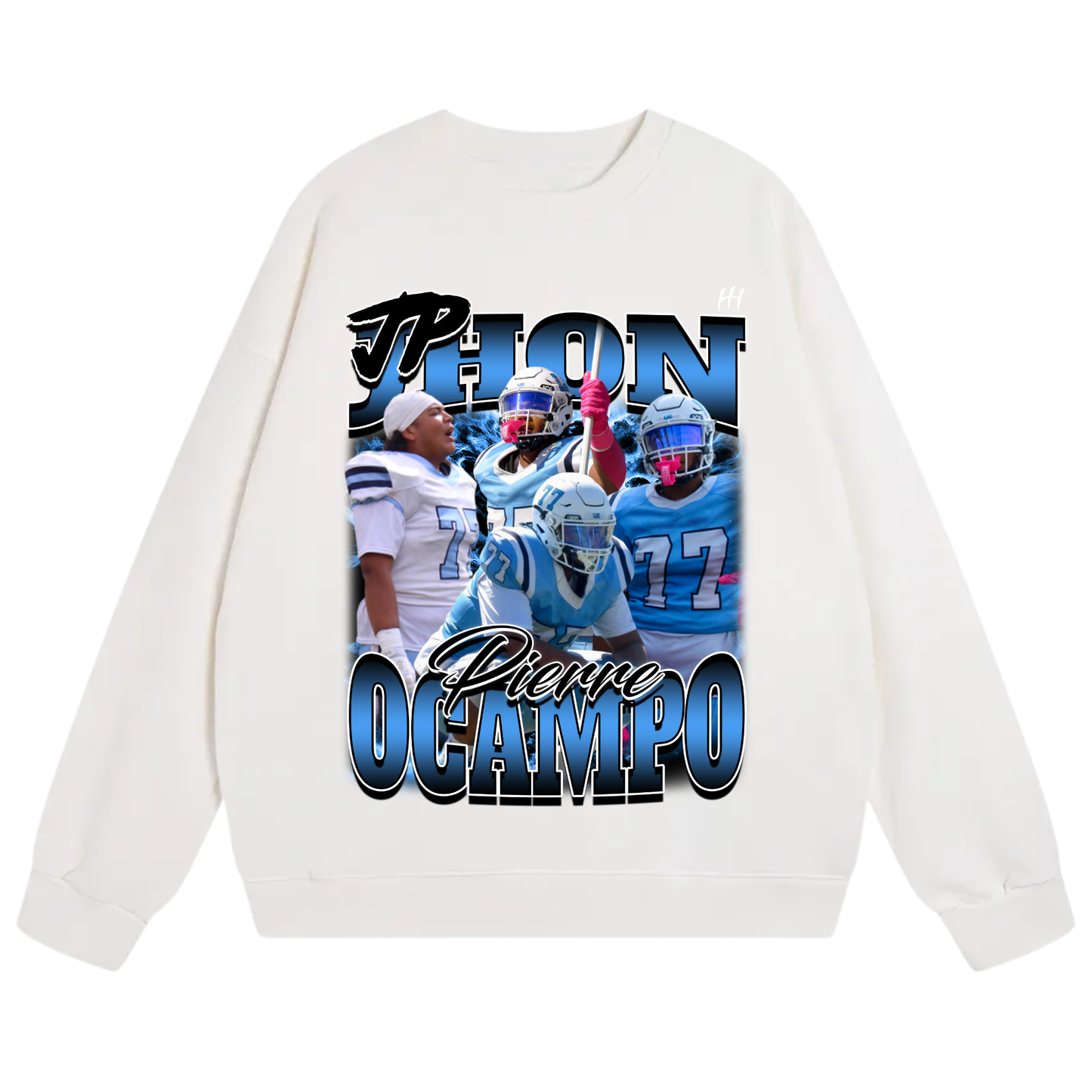 Jhon Pierre Ocampo Heavyweight Crewneck Sweatshirt