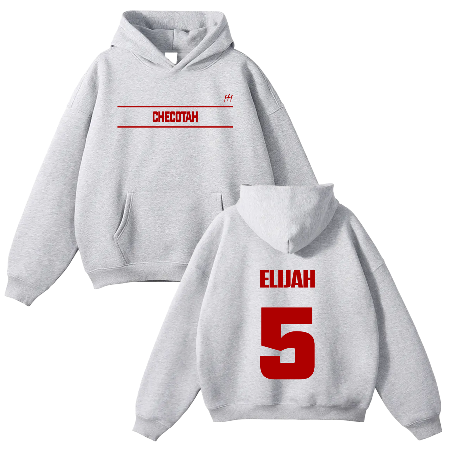 Elijah Muhammad Oversize Fleeced Hoodie