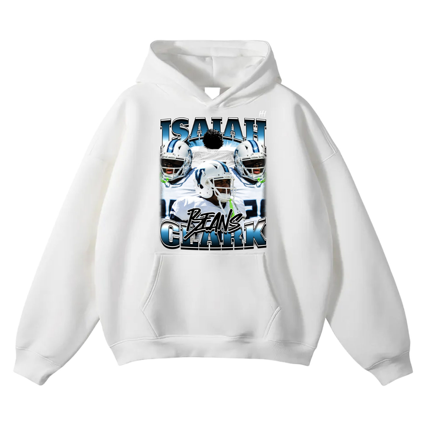 Isaiah Clark Oversize Fleeced Hoodie