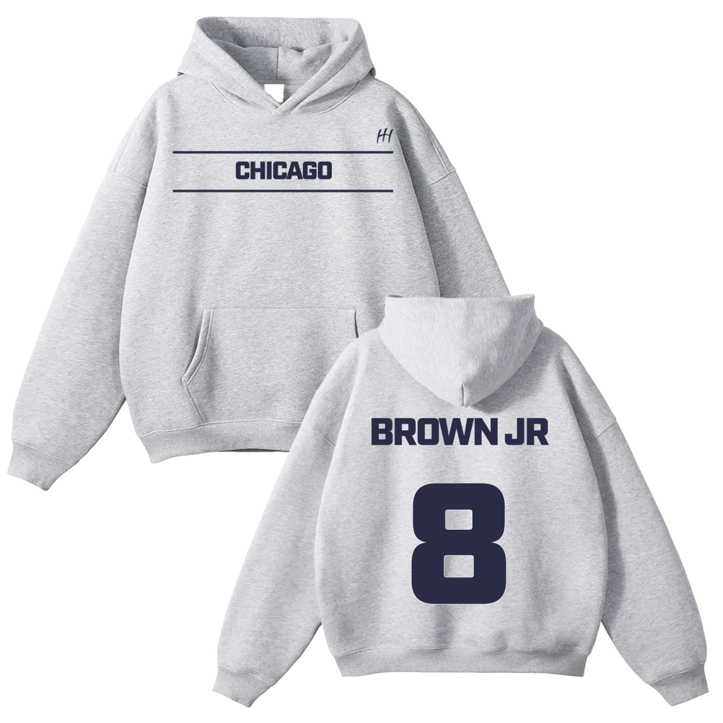 Mario Brown JR Oversize Fleeced Hoodie