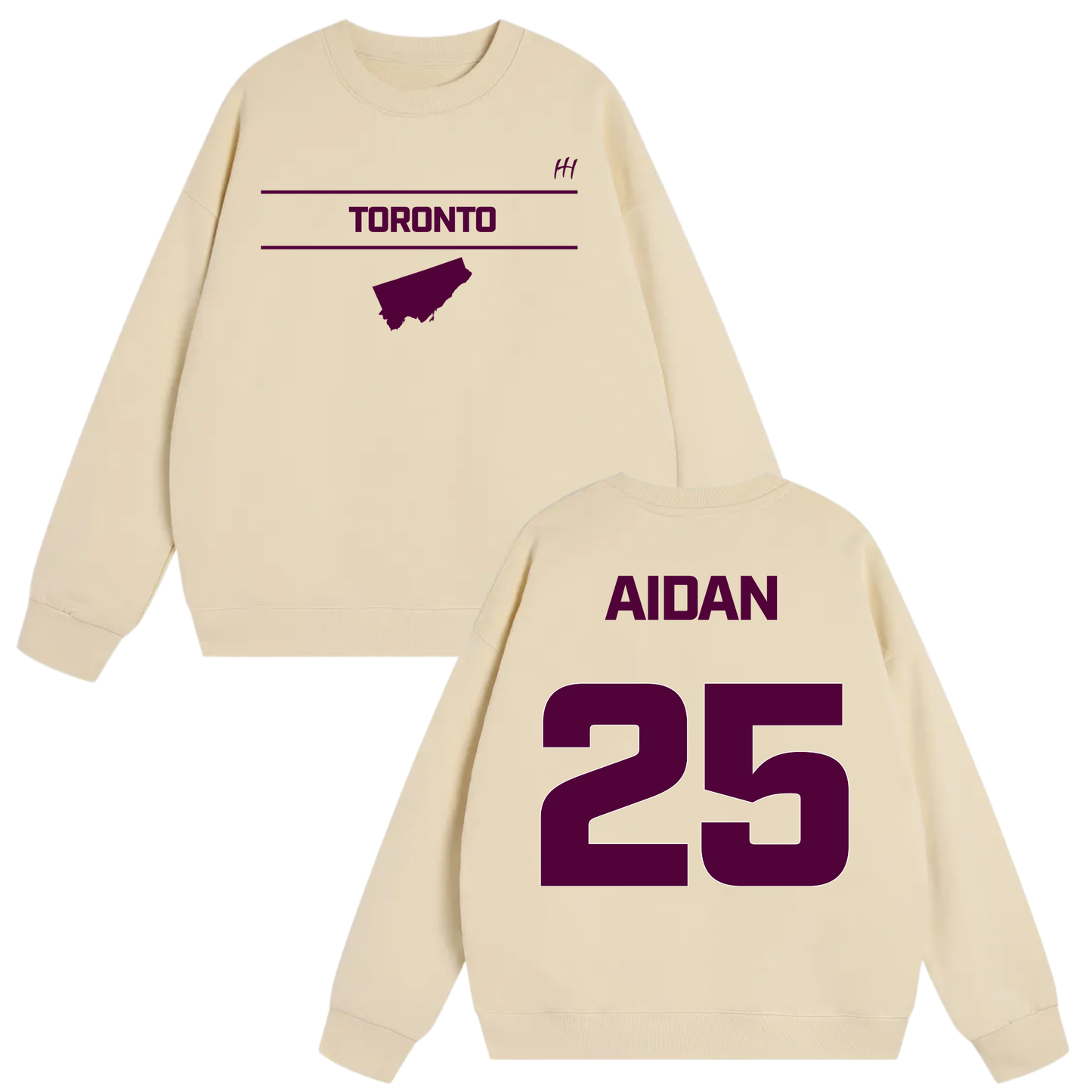 Aidan Simpsons Heavyweight Crewneck Sweatshirt