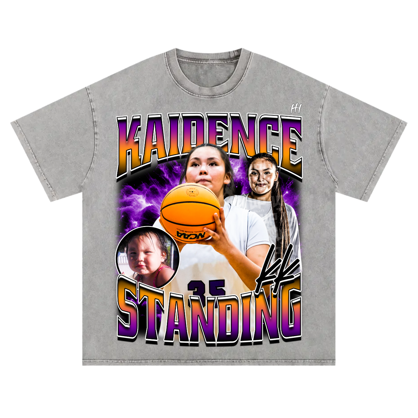 Kaidence Standing  Heavyweight Oversized T-shirt
