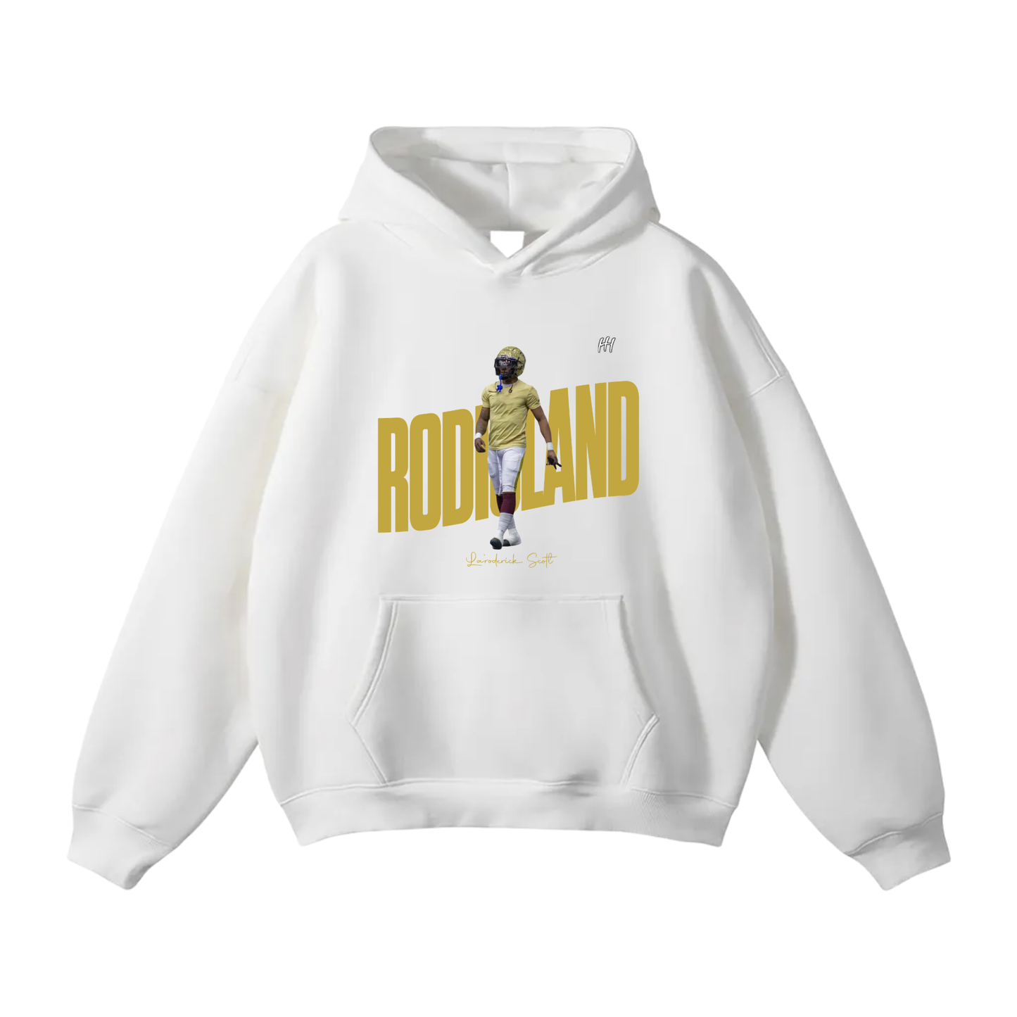 La’roderick Scott Oversize Fleeced Hoodie