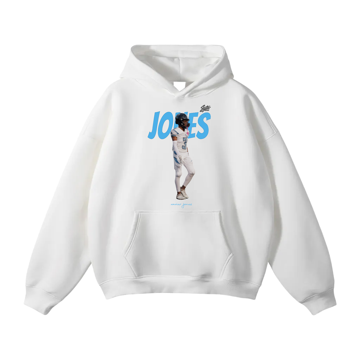 Xavier Jones Oversize Fleeced Hoodie
