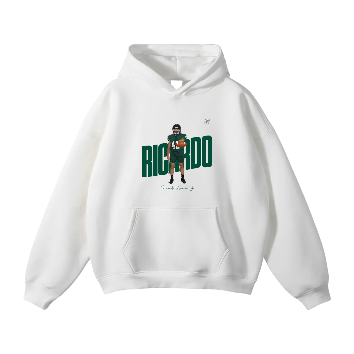 Ricardo Navedo JR Oversize Fleeced Hoodie