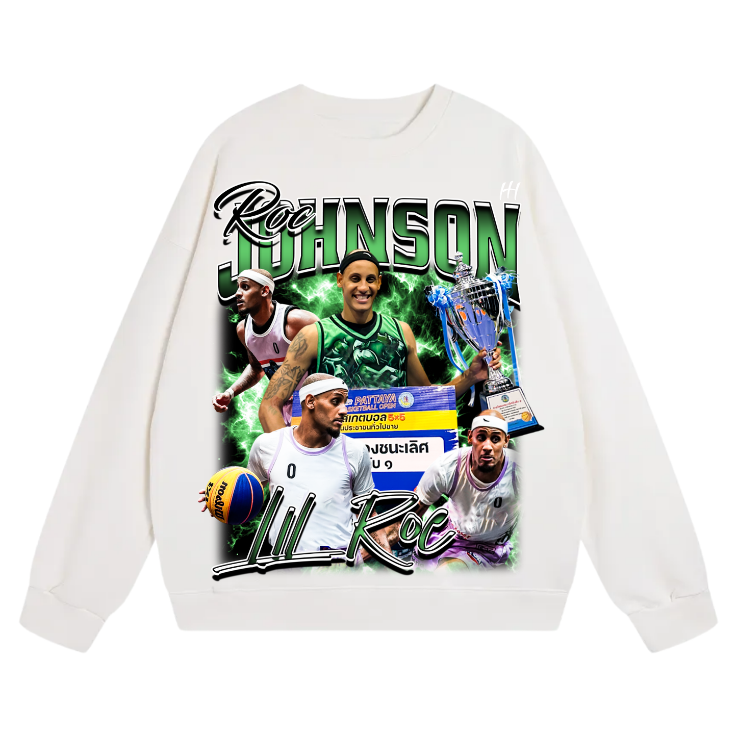 Roc Johnson Heavyweight Crewneck Sweatshirt