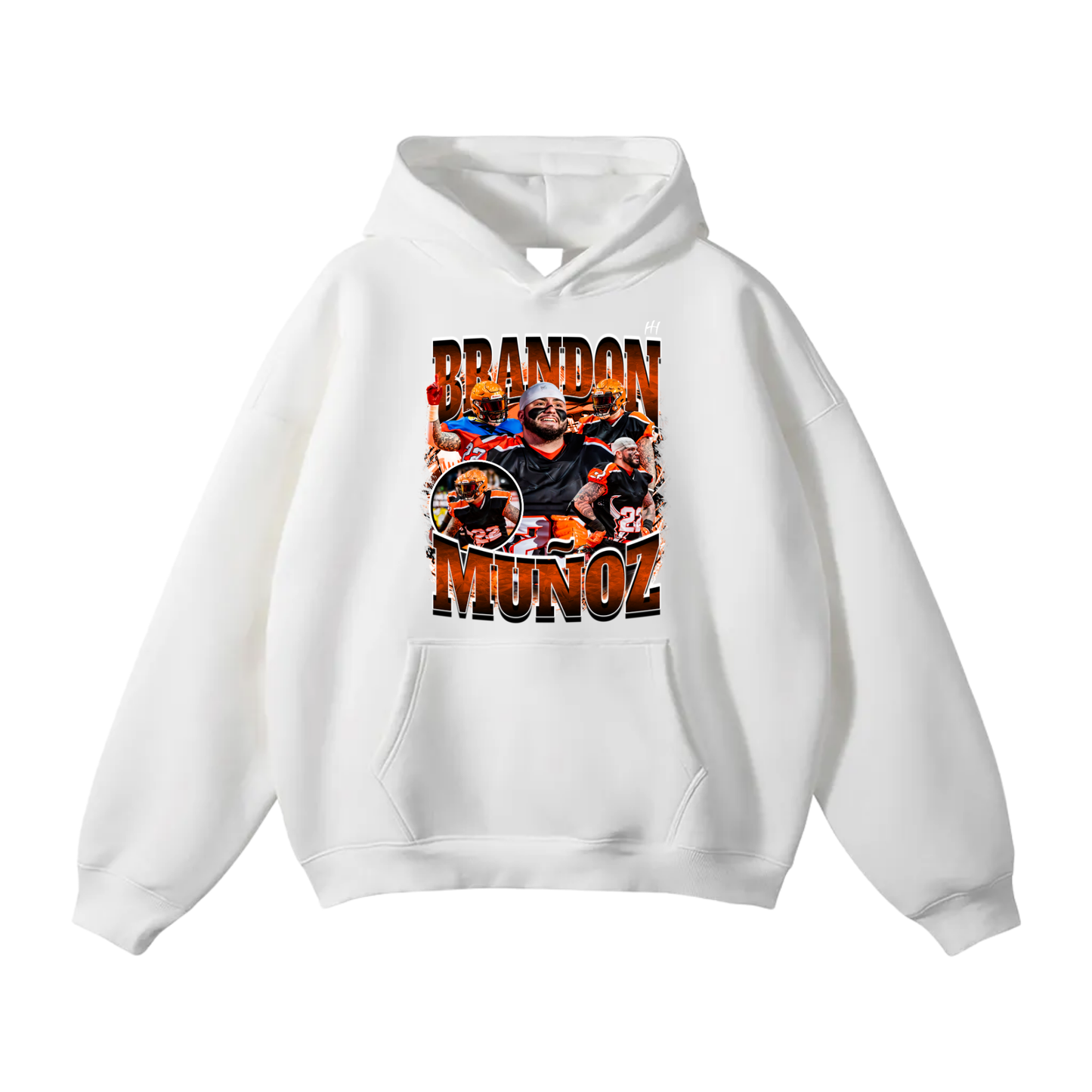 Brandon Munoz Oversize Fleeced Hoodie