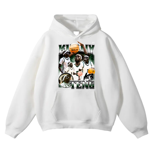 Kuany Teng Oversize Fleeced Hoodie