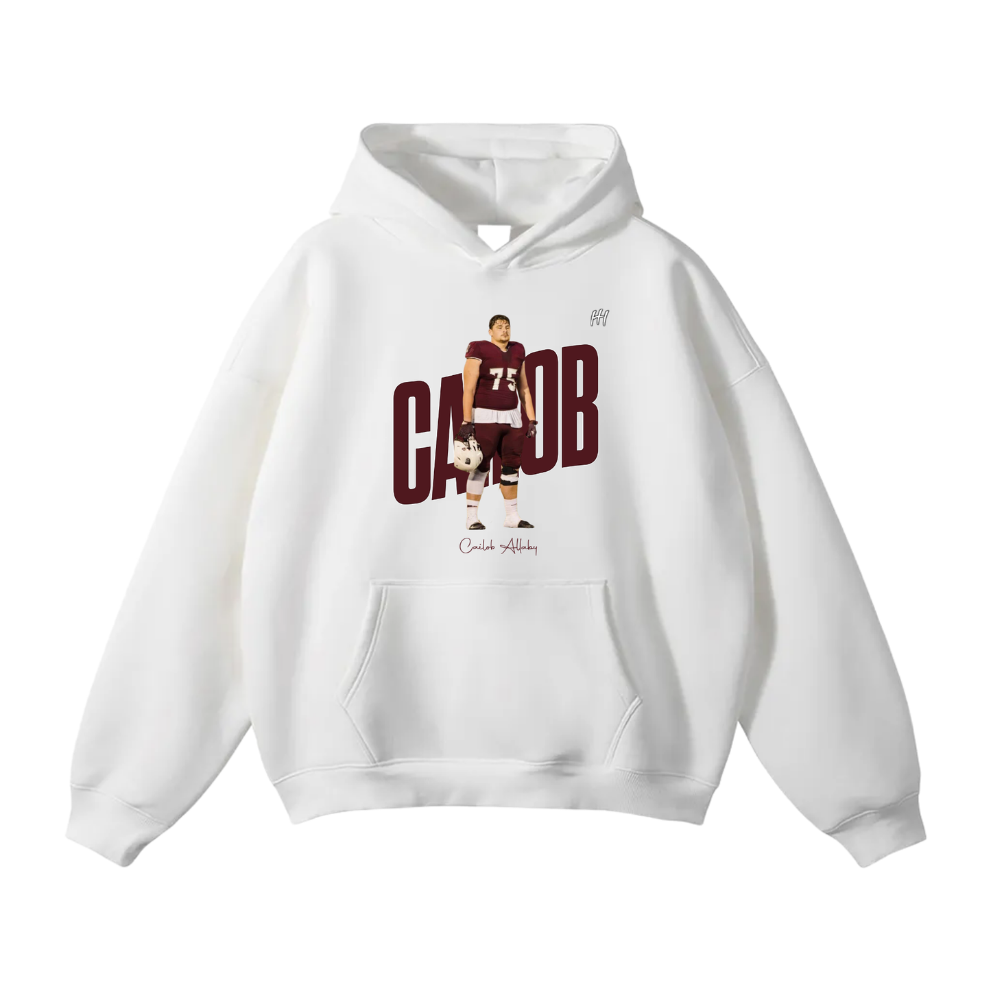 Cailob Allaby Oversize Fleeced Hoodie