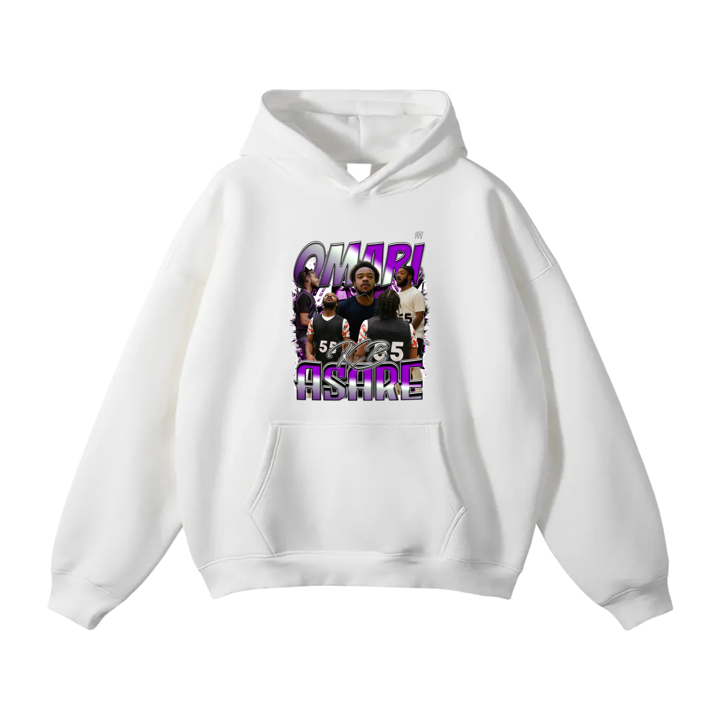 Omari Asare Oversize Fleeced Hoodie