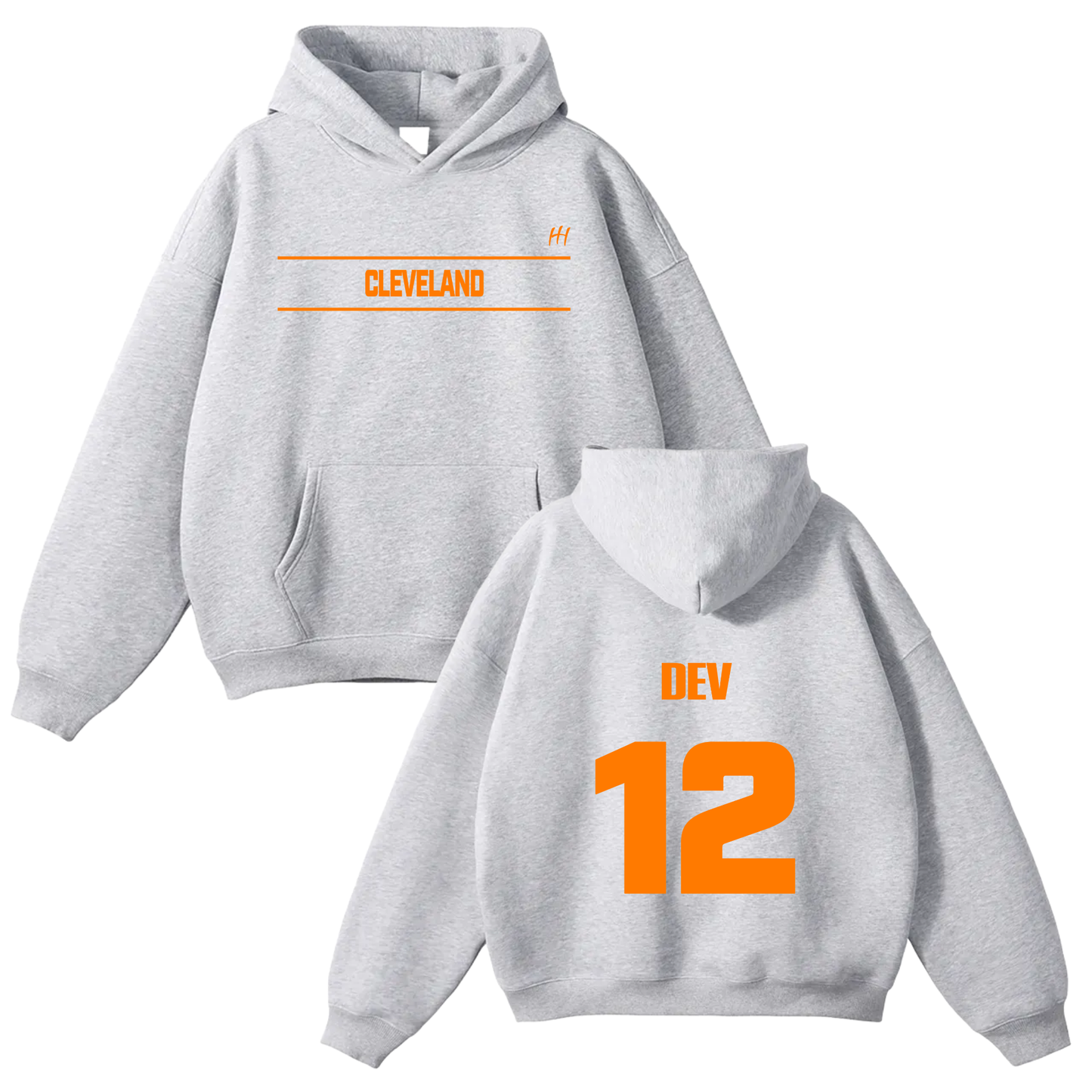 Devanaire Conliffe Oversize Fleeced Hoodie