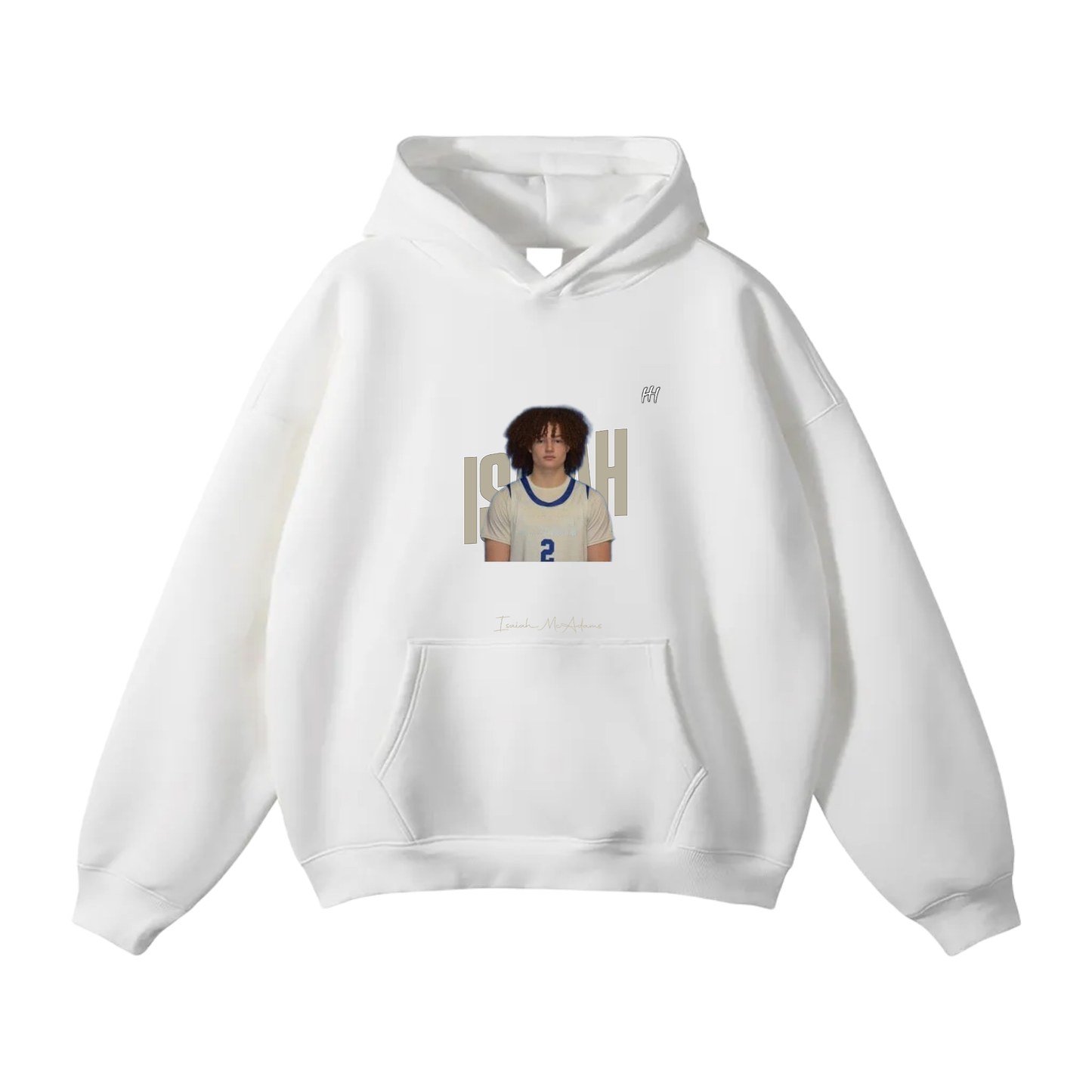 Isaiah McAdams Oversize Fleeced Hoodie