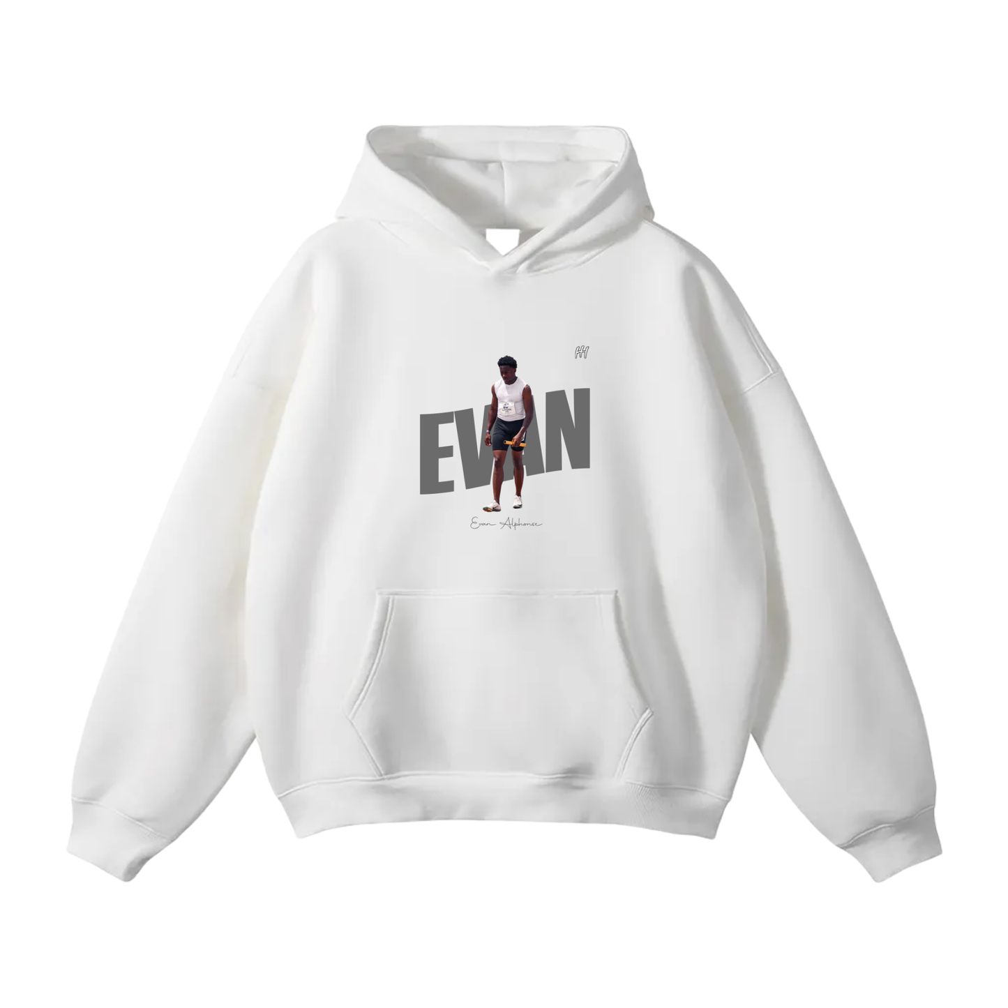 Evan Alphonse Oversize Fleeced Hoodie