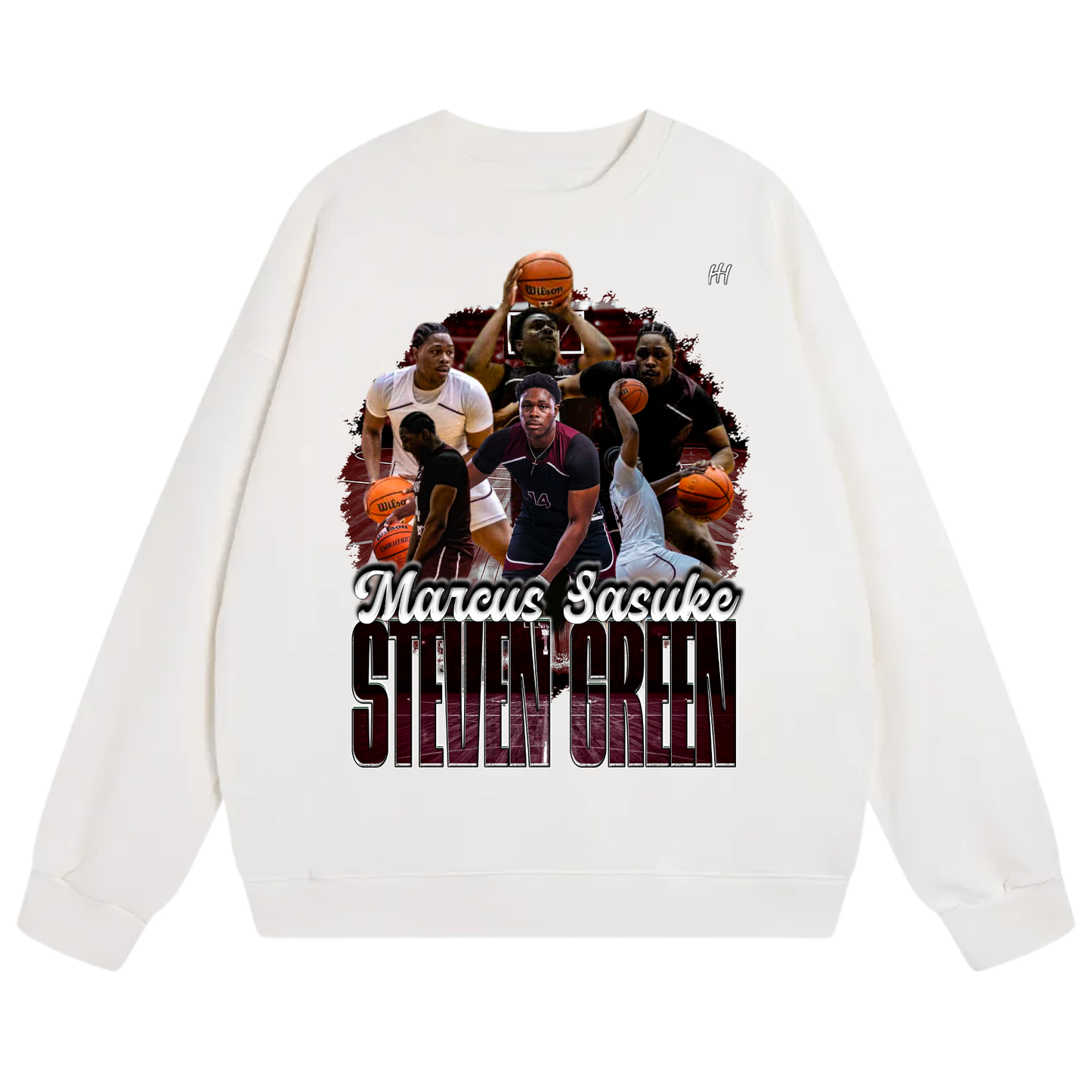 Marcus Sasuke-Steven Green Heavyweight Crewneck Sweatshirt