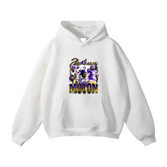 Joshua Moton Oversize Fleeced Hoodie
