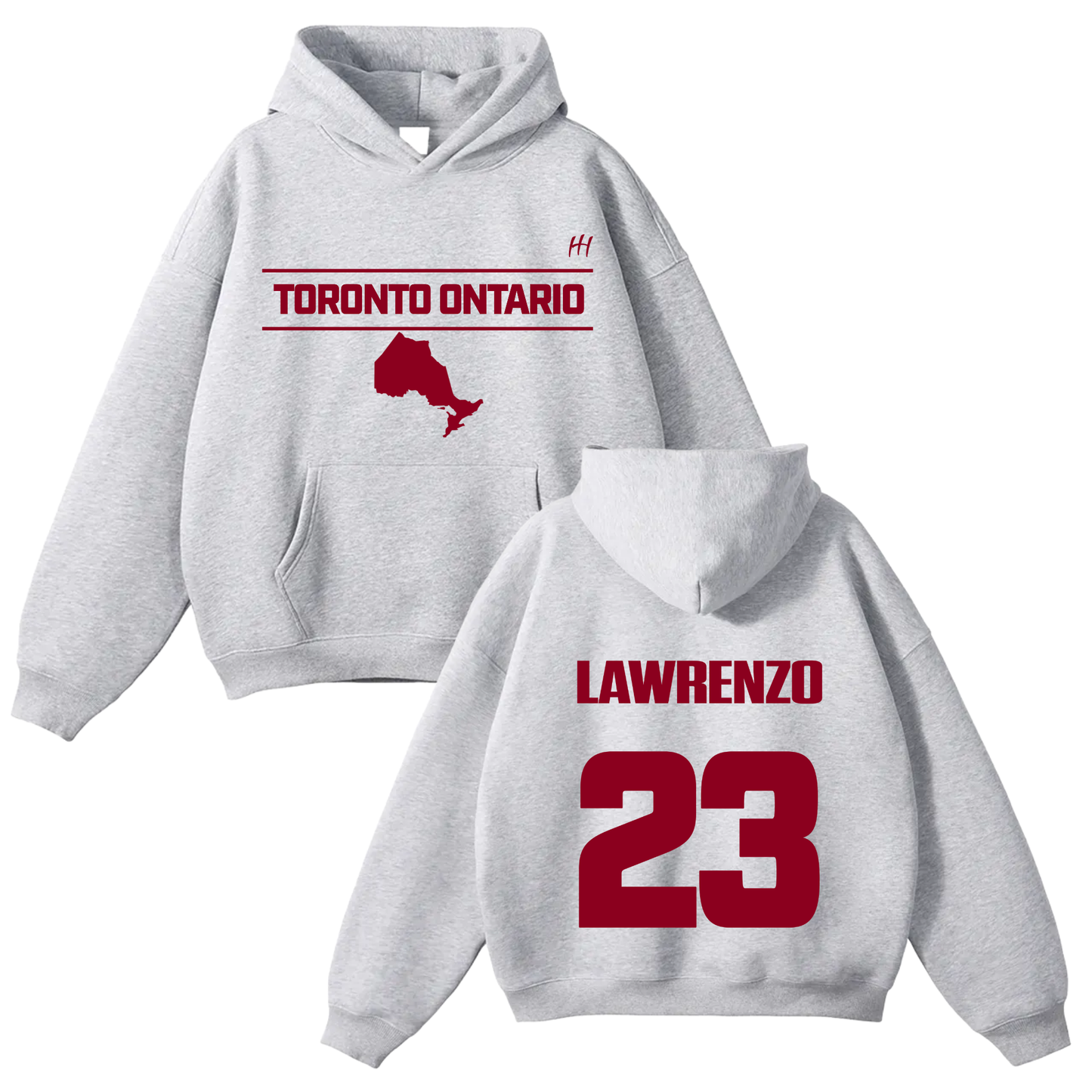 Lawrenzo Nathaniel Mascoe Oversize Fleeced Hoodie