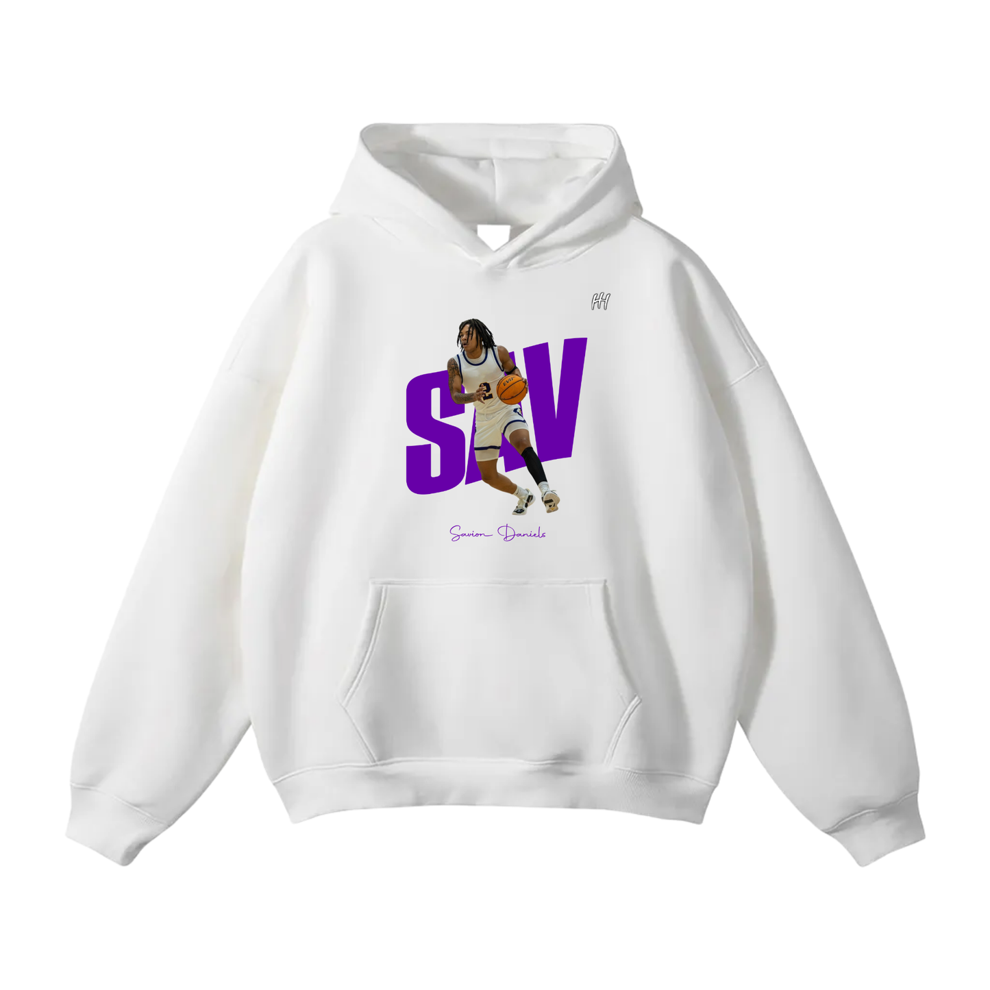 Savion Daniels Oversize Fleeced Hoodie