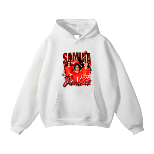 Samira Jimenez Oversize Fleeced Hoodie