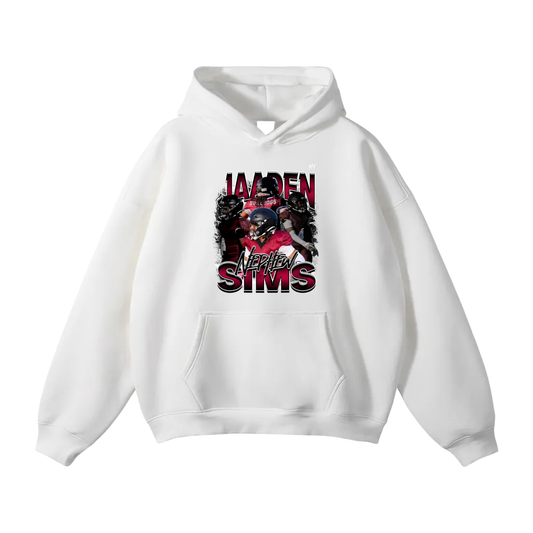 Jaaden Sims Oversize Fleeced Hoodie