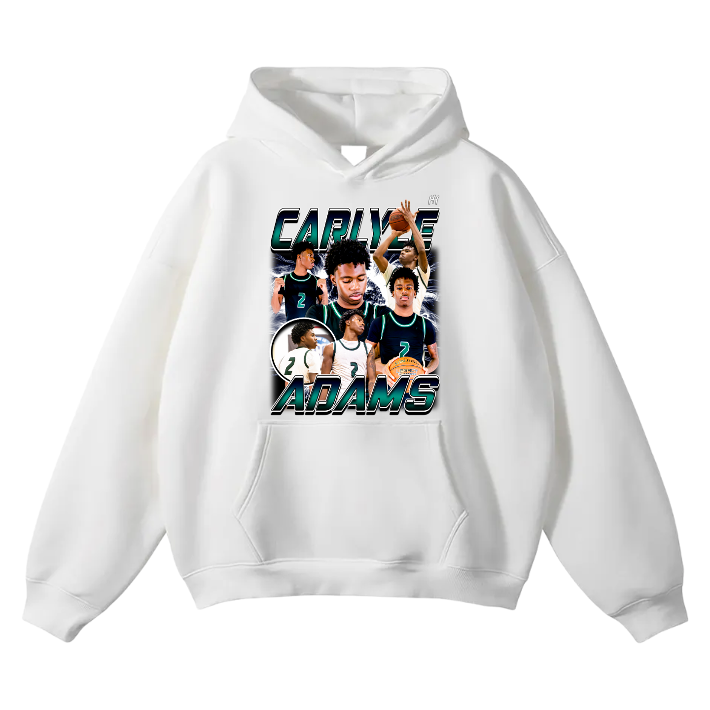 Carlyle Adams Oversize Fleeced Hoodie