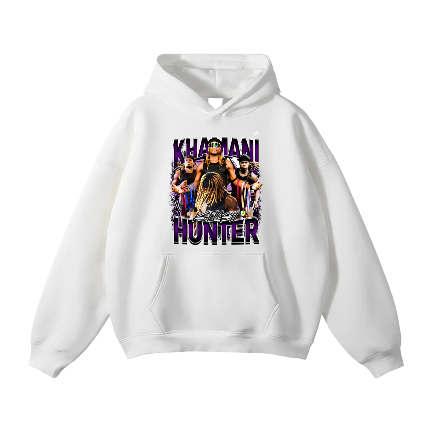 Khamani Hunter Oversize Fleeced Hoodie