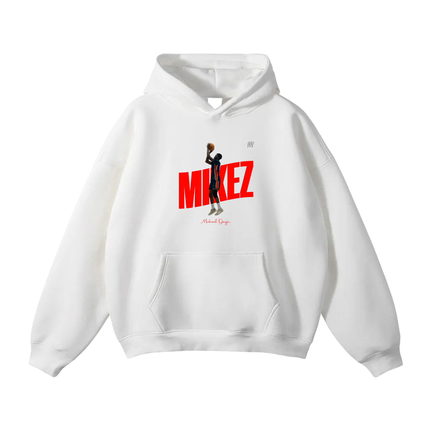 Michael Osuji Oversize Fleeced Hoodie