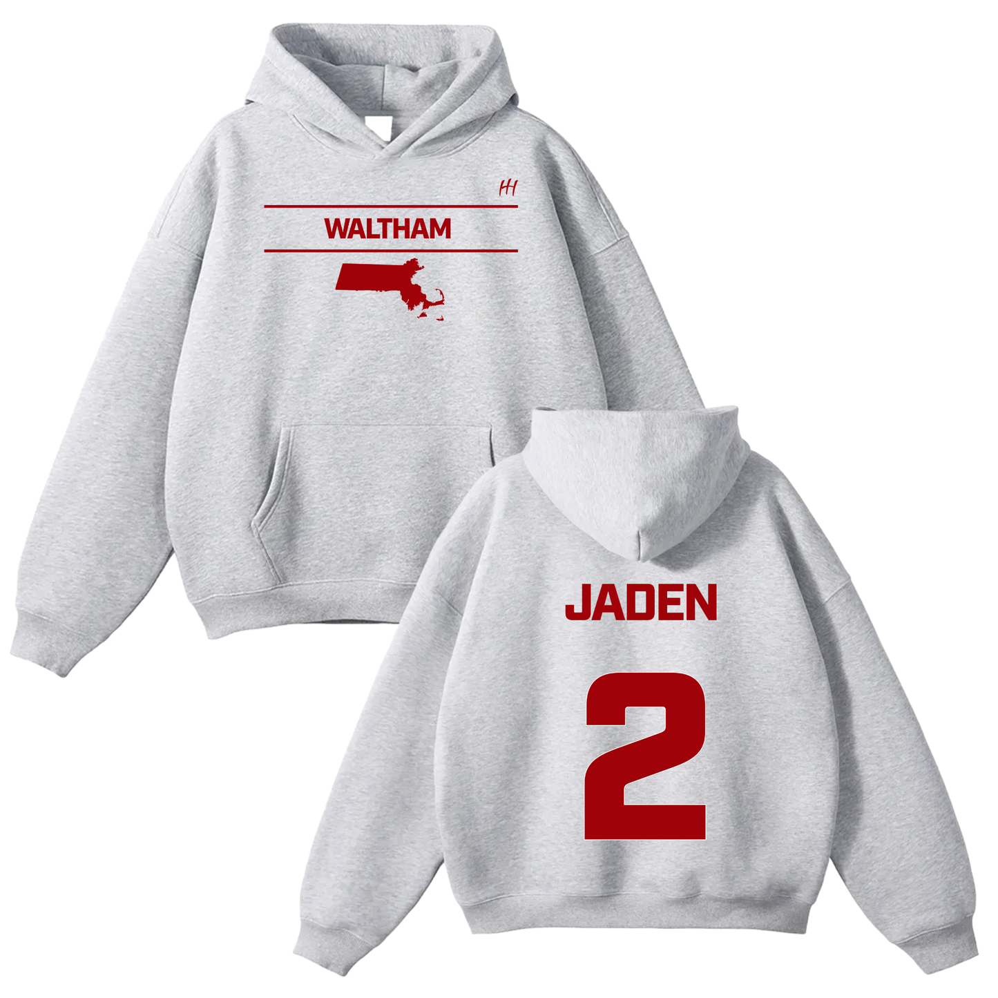 Jaden Ssenfuma Oversize Fleeced Hoodie